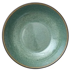 Pastaskål 20 cm svart/grønn