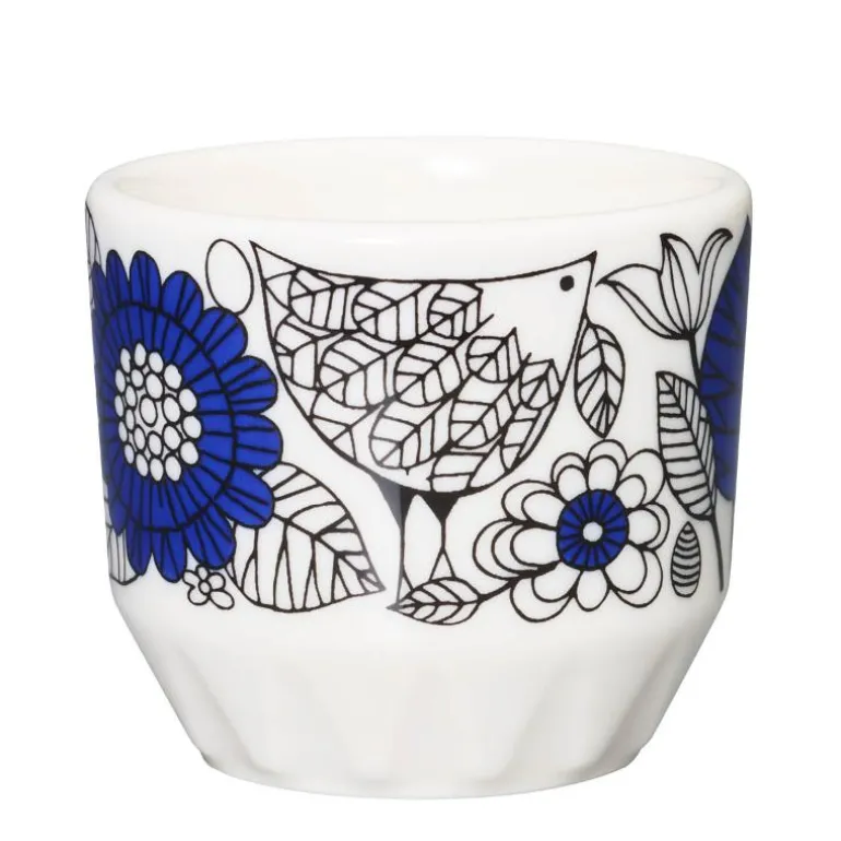 Pastoraali eggeglass 4 cl 2 stk blå