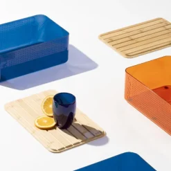 Pavina glass 35 cl 2 stk blå