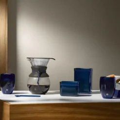 Pavina glass 35 cl 2 stk blå