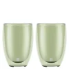 Pavina glass 35 cl 2 stk grønn
