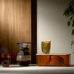 Pavina glass 35 cl 2 stk rosa