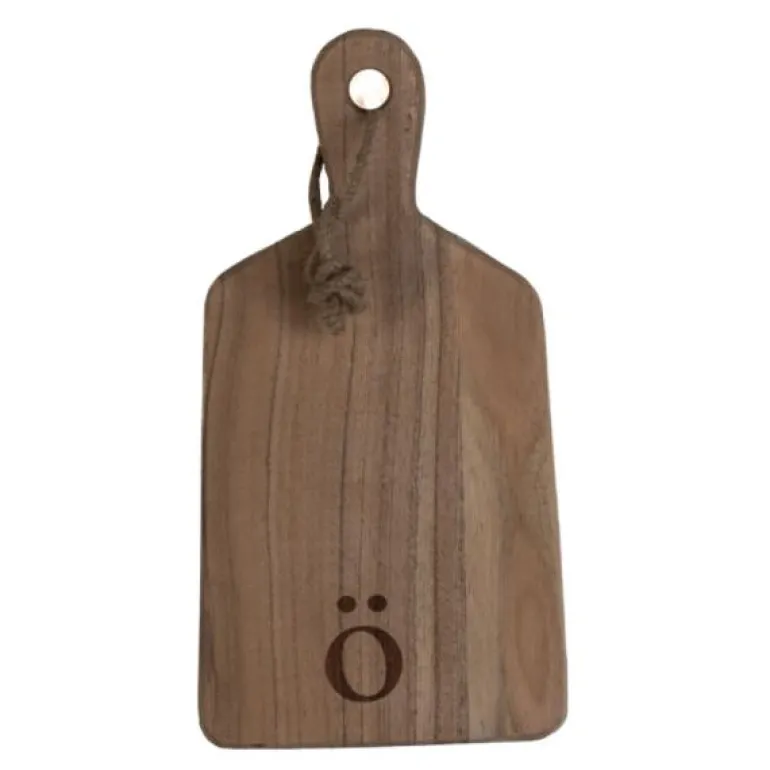 Peder skjærebrett 27x14 cm akasie