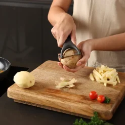 Peelers Y-skreller grå