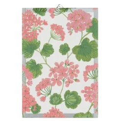 Pelargonia håndkle 35x50 cm rosa