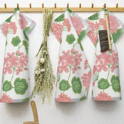 Pelargonia håndkle 35x50 cm rosa