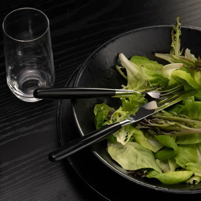 Perfect bestikksett 16 deler blank/svart