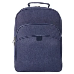 Peri piknikryggsekk for 2 personer blå 26x17x35 cm