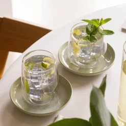 Perlemor alga skål til kaffekopp 16 cm