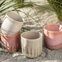 Perlemor coral krus u/hank 2 stk