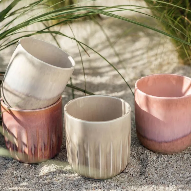 Perlemor coral krus u/hank 2 stk