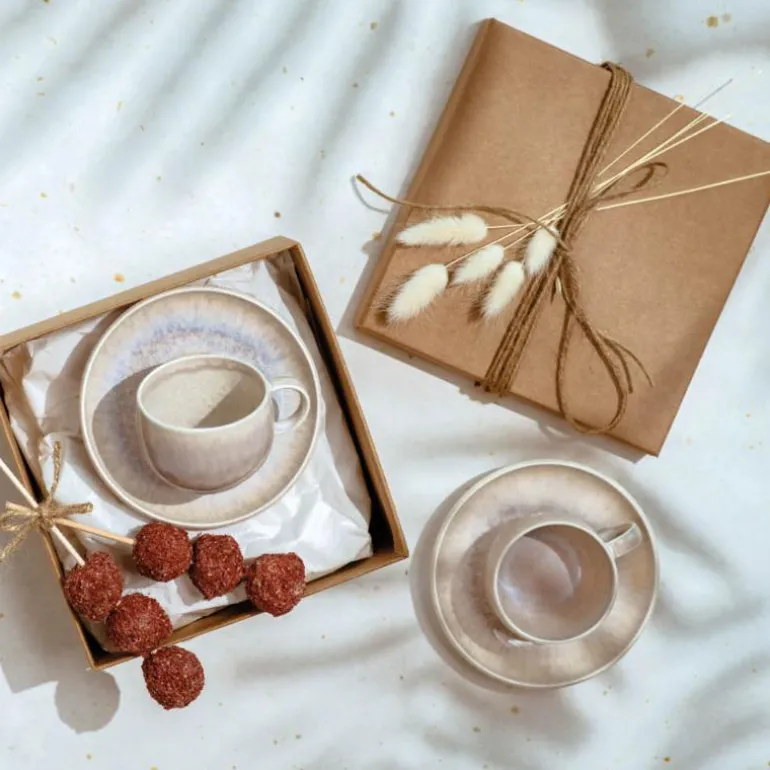 Perlemor sand espressokopp 10 cl