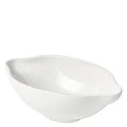 Pesce skål fisk 9,8x15,2 cm hvit