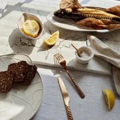 Pesce skål fisk 9,8x15,2 cm hvit