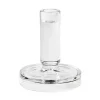 Petra lysestake 14 cm klart glass