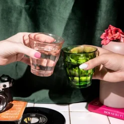 Picardie vannglass 25 cl 6 stk grønn