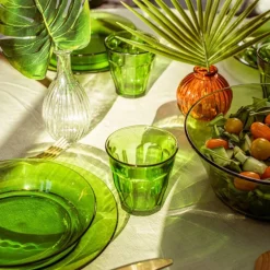 Picardie vannglass 25 cl 6 stk grønn