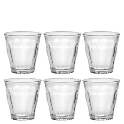 Picardie vannglass 13 cl 6 stk klar