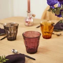 Picardie vannglass 25 cl 6 stk amber