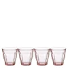Picardie vannglass 25 cl 4 stk rosa