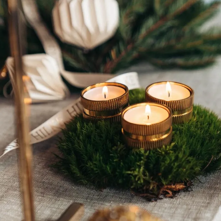 Piccolina lysestake M 2,5 cm gull