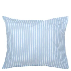 Piccolo putetrekk 50x70 cm hvit/blå