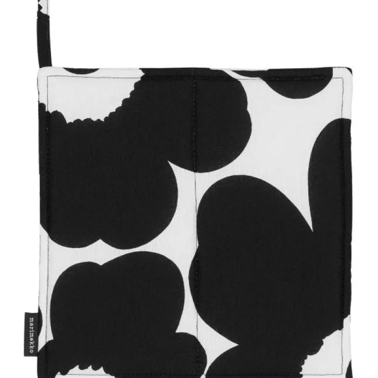 Pieni Unikko gryteklut hvit/svart