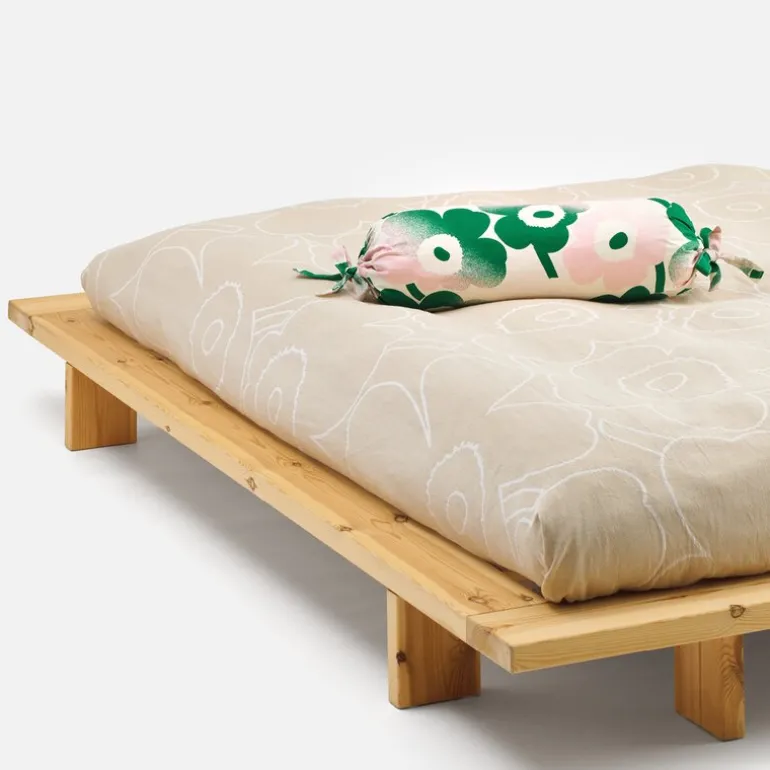 Pieni Unikko pute 20x54 cm hvit/rosa/grønn