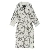Piirto Unikko badekåpe large hvit/svart