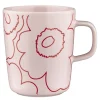 Piirto Unikko krus 25 cl rosa/rød
