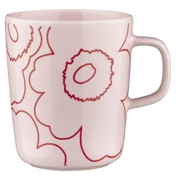 Piirto Unikko krus 25 cl rosa/rød