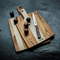 Pine grønnsakskniv 12 cm brun