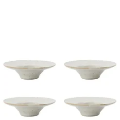 Pion eggeglass 9 cm 4 stk grå/hvit