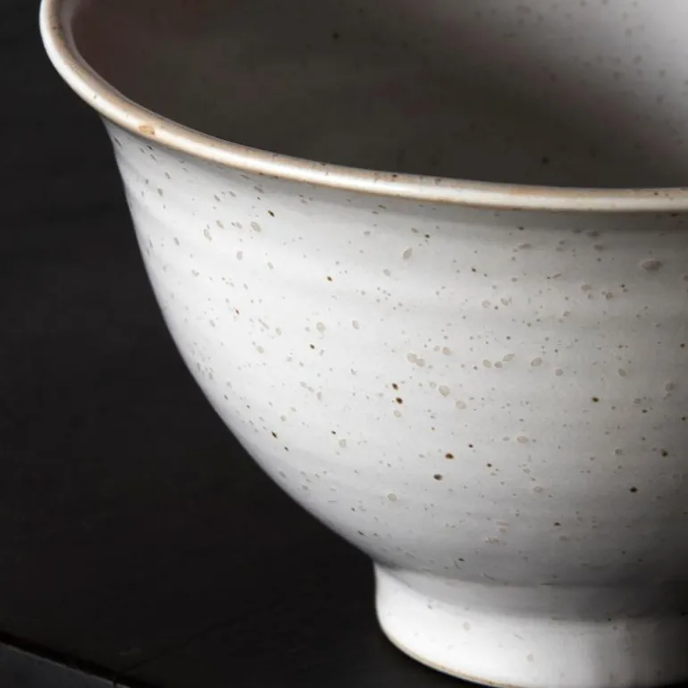 Pion skål 14,5 cm grå/hvit