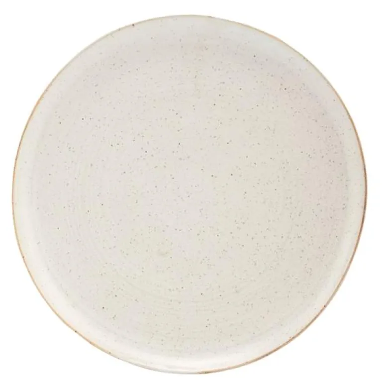 Pion tallerken 28,5 cm grå/hvit