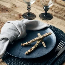 Pion tallerken 28,5 cm svart/brun