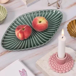 Pipanella lysestake 4,5 cm bubble lines dusty rose