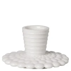 Pipanella lysestake 4,5x8,5 cm bubble lines hvit