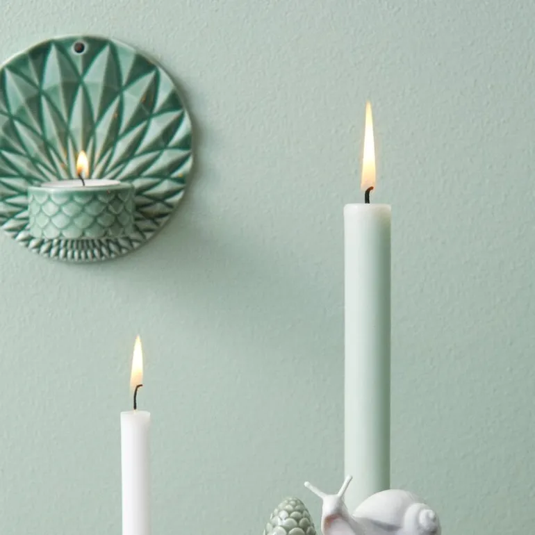 Pipanella vegglysestake 11,5 cm Scales grønn