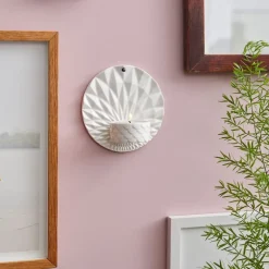 Pipanella vegglysestake 11,5 cm Scales hvit