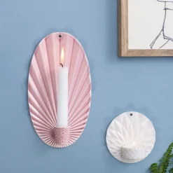 Pipanella Waves vegglysestake 24,5 cm blush