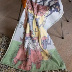 Pippi babypledd 72x105 cm Villa Villekulla