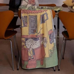 Pippi babypledd 72x105 cm Villa Villekulla