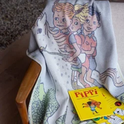 Pippi babyteppe 72x105 cm ridetur