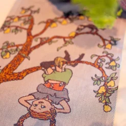 Pippi kjøkkenhåndkle 40x60 cm opp ned