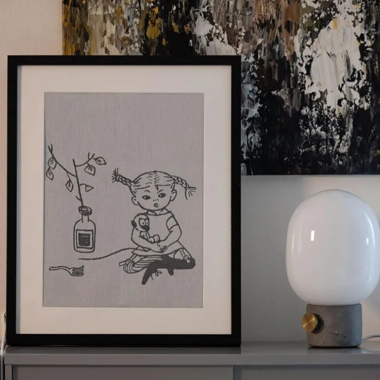 Pippi kjøkkenhåndkle 35x50 cm sukkerdrikke