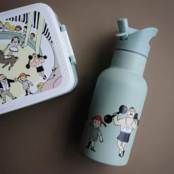 Pippi vannflaske 0,34L sirkus grønn