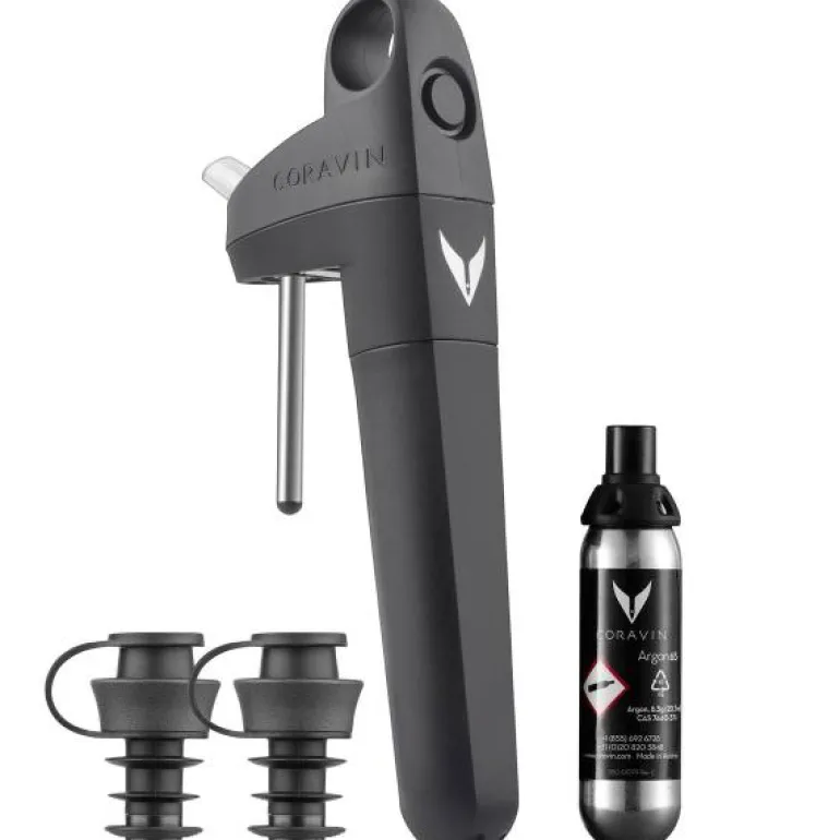 Pivot vinkonserveringssystem 4 deler svart