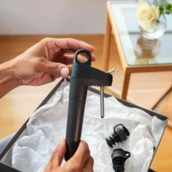 Pivot vinstopper 6 stk svart