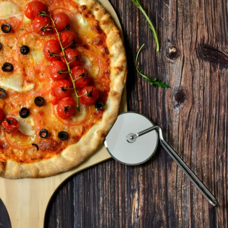 Pizza Angels pizzahjul 8 cm stål